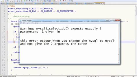 Warning: mysqli.